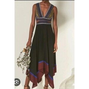 BCBG Maxazria handkerchief hem dress